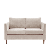 Charles Ted Sunningdale Soft Natural Fabric Sofa with Deep Seat and Tapered Arms Available in 2 and 3 Seater Options