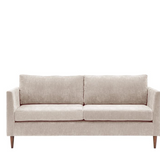 Charles Ted Sunningdale Soft Natural Fabric Sofa with Deep Seat and Tapered Arms Available in 2 and 3 Seater Options