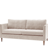 Charles Ted Sunningdale Soft Natural Fabric Sofa with Deep Seat and Tapered Arms Available in 2 and 3 Seater Options