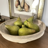 Charles Ted Realistic Faux Pears – Decorative Artificial Fruit for Kitchen or Home Display | Set of Three