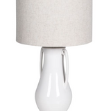 Sicilian Table Lamp with Linen Shade
