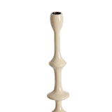 Sofia Candlestick Shiny Cream
