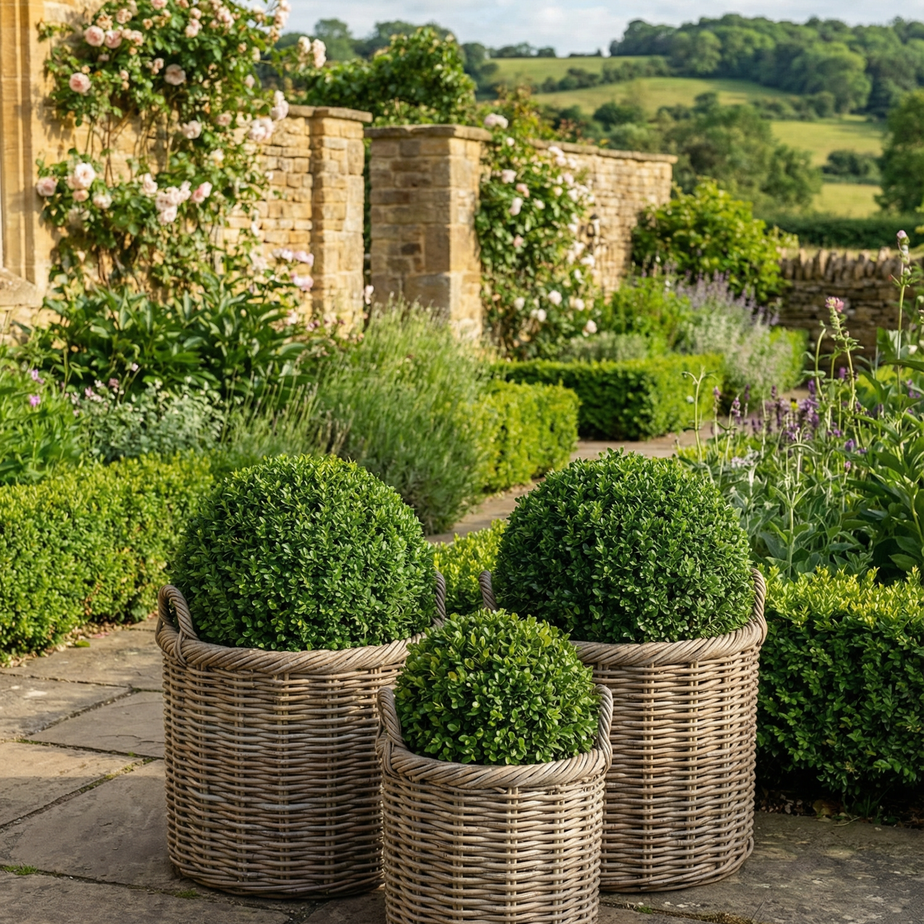Sonoma Weatherproof Baskets COTSWOLD GARDEN