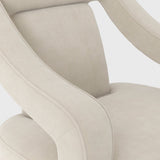 Charles Ted Studio CTH Beatrice Upholstered Occasional Chair | Ivory