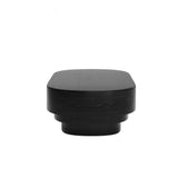 Studio CTH Jenitha Oval Coffee Table | Black