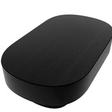 Studio CTH Jenitha Oval Coffee Table | Black