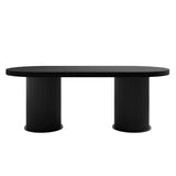 Studio CTH Lorna Dining Table | Black