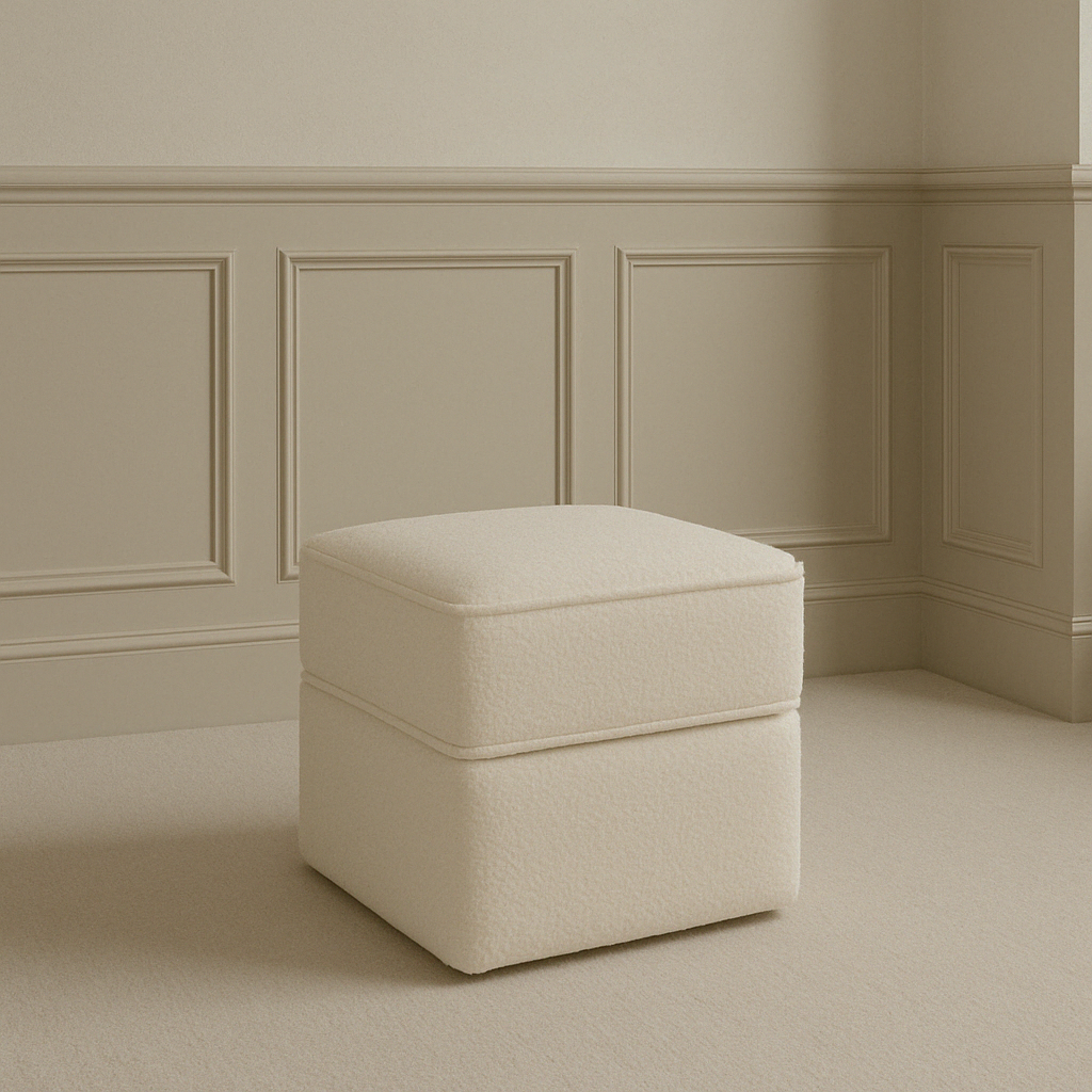 Enhance your living space or bedroom with the versatile Off White Soft Teddy Fabric Square Pouffe Footstool. Perfect for creating extra seating or using as a sophisticated side table with the addition of a small tray. Elevate the functionality and aesthetic of your room with this elegant piece.




Dimensions:
H35cm W 40cm