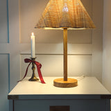 Charles Ted Soleil Rattan Lamp | Handcrafted Natural Rattan Table Lamp