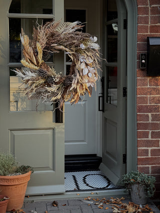 Autumn Harvest 80cm Dried Foliage Wreath