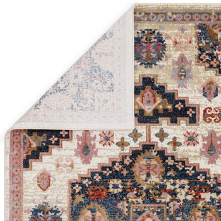 Pattern detail of the Zola Aras traditional rug