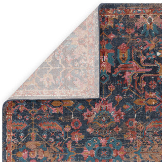 Pattern detail of the Zola Evin traditional rug