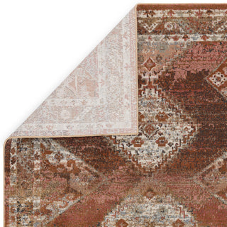 Pattern detail of the Zola Tark traditional rug