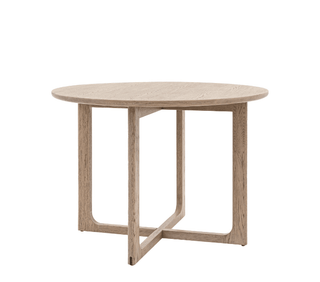 Alani Round Dining Table | Smoked Oak - CharlesTed Home