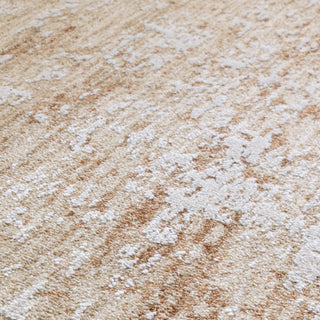Anders abstract rug in beige and sand, detail view 4