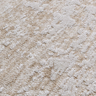 Anders abstract rug in beige and taupe, detail view 4