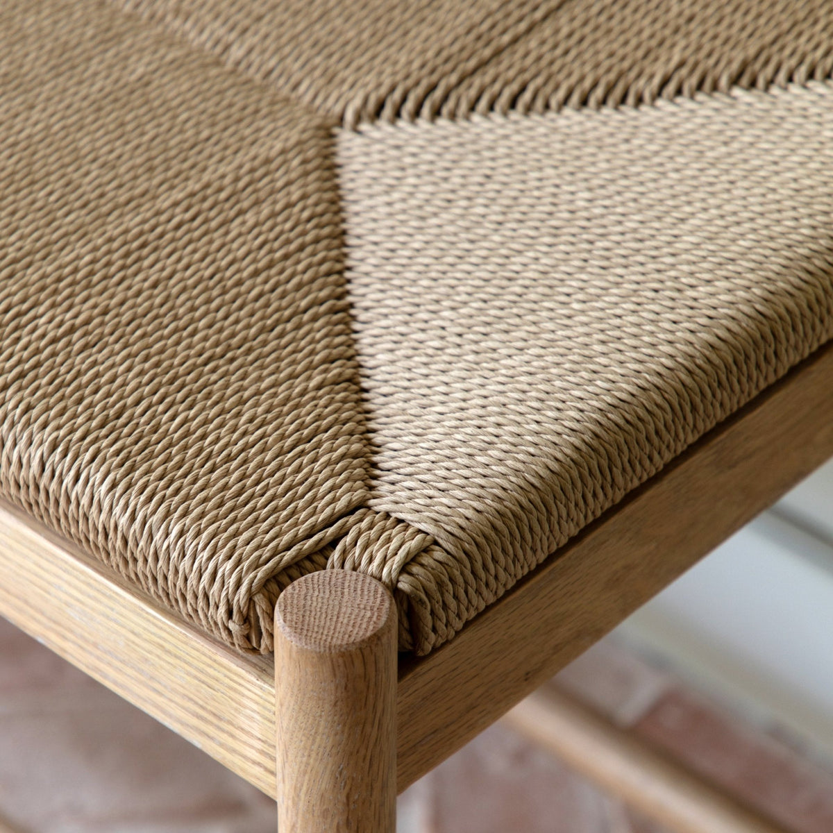 Ashbourne Rope Bench - CharlesTed Home