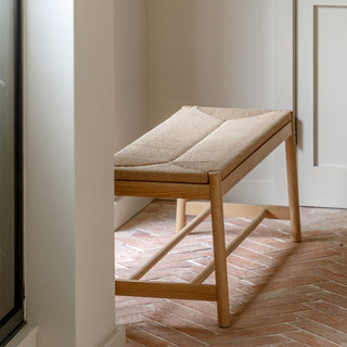 Ashbourne Rope Bench - CharlesTed Home