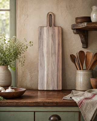 Wenlock Serving Board Acacia Wood