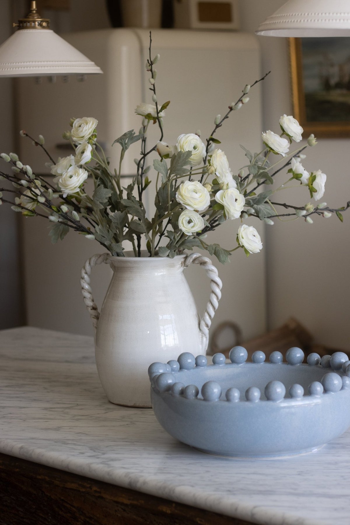 Bobble Bowl | Ceramic | Light Blue - CharlesTed Home