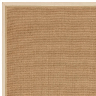 Bordo cream bouclé jute rug texture detail