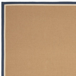 Bordo navy bouclé jute rug texture detail
