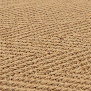 Bordo linen herringbone jute rug weave detail