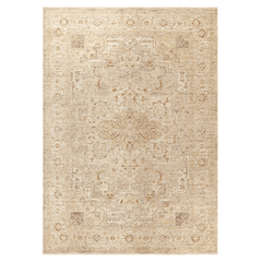 Cappadocia Rug | Beige Vintage Inspired High Low Pile with Lustrous Shine | Available in Four Sizes - CharlesTed Home