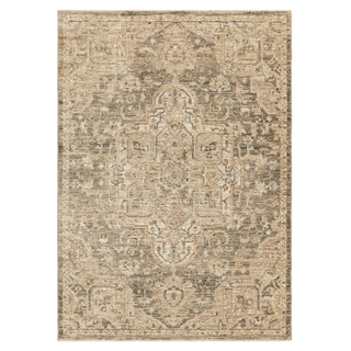 Cappadocia Rug | Green Vintage Inspired High Low Pile with Lustrous Shine | Available in Four Sizes - CharlesTed Home