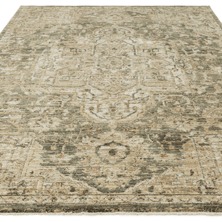 Cappadocia Rug | Green Vintage Inspired High Low Pile with Lustrous Shine | Available in Four Sizes - CharlesTed Home
