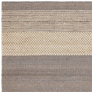 Cedar grey jute rug texture detail