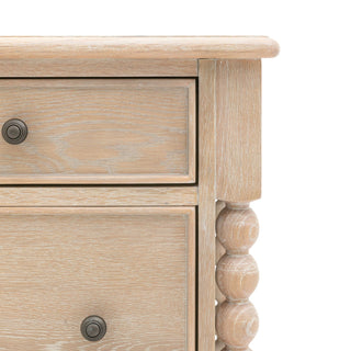 Charles Ted Antoine 7 - Drawer Dresser | Limewashed Oak & Oak Veneer - CharlesTed Home
