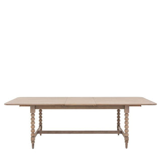 Charles Ted Antoine Turned Wood Extending Dining Table - CharlesTed Home