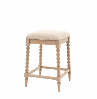 Charles Ted Antoine Upholstered Kitchen Stool - CharlesTed Home