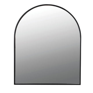 Charles Ted Arched Wall Mirror with Black Metal Frame - CharlesTed Home