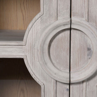 Charles Ted Ardsley Recycled Pine Sideboard with Glass Doors - CharlesTed Home