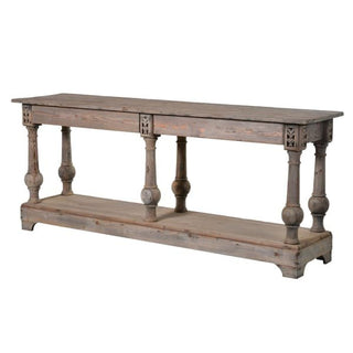 Charles Ted Ashton Reclaimed Pine Console Table with Drawers - CharlesTed Home