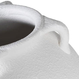 Charles Ted Athenia Textured White Ceramic Vase - CharlesTed Home