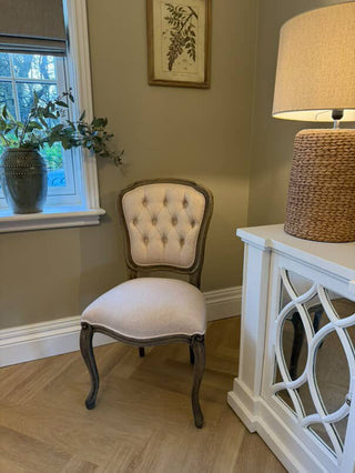 Charles Ted Avignon Linen Dining Chair - CharlesTed Home