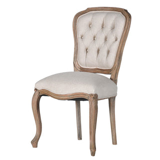 Charles Ted Avignon Linen Dining Chair - CharlesTed Home