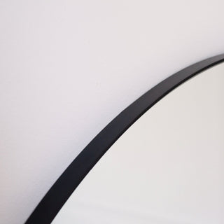 Charles Ted Bodie Round Mirror Black - CharlesTed Home