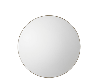 Charles Ted Bodie Round Mirror in Soft Gold Finish - CharlesTed Home