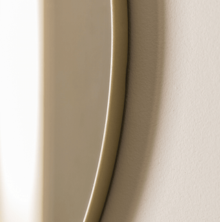Charles Ted Bodie Round Mirror in Soft Gold Finish - CharlesTed Home