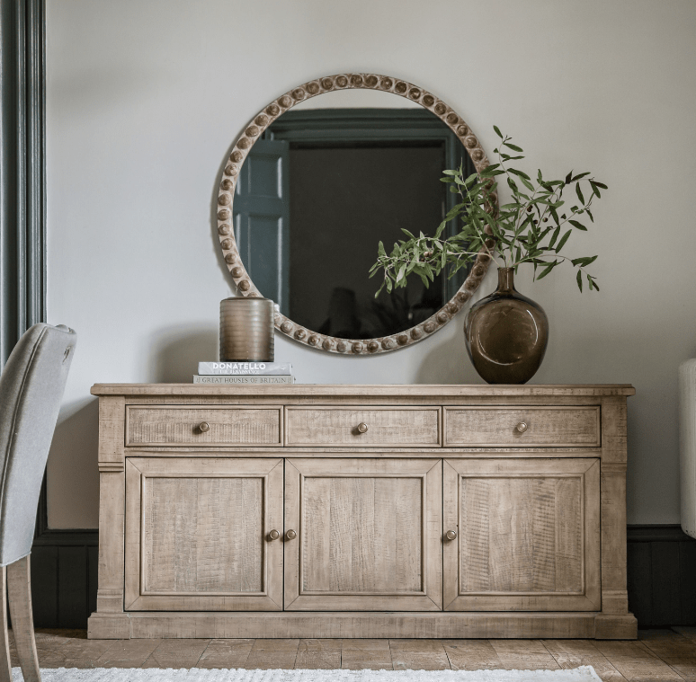 Charles Ted Camden Round Mirror - CharlesTed Home