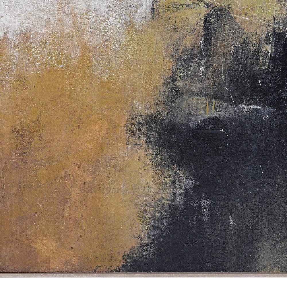 Charles Ted Earth & Shadow Abstract Canvas Print | 140x100cm - CharlesTed Home