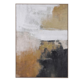 Charles Ted Earth & Shadow Abstract Canvas Print | 140x100cm - CharlesTed Home