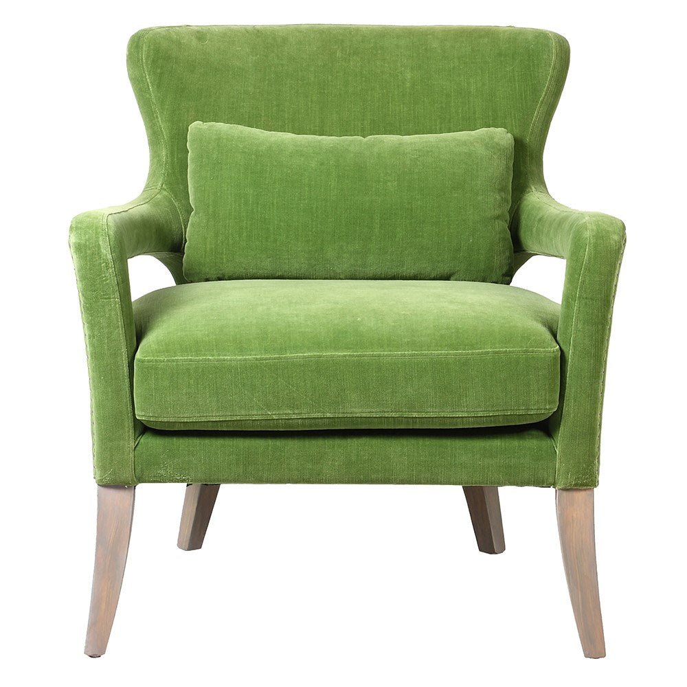 Charles Ted Emerald Haven Velvet Accent Chair - CharlesTed Home