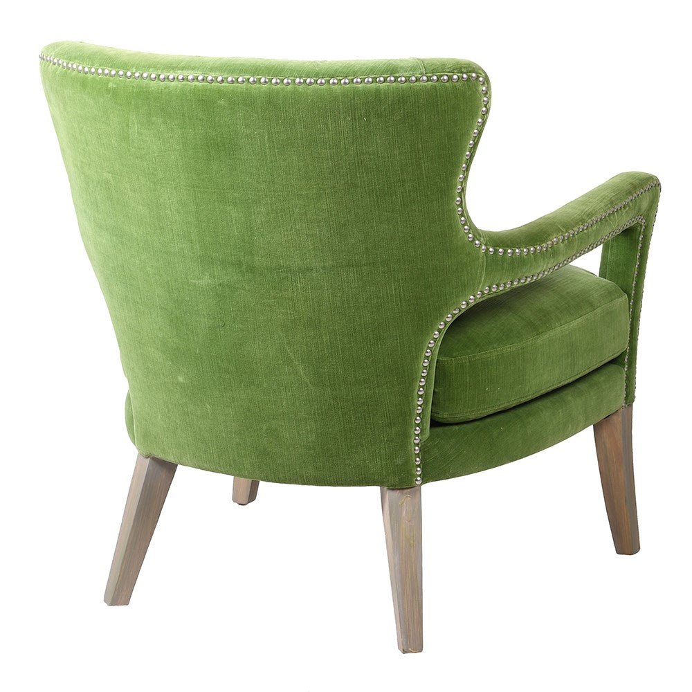 Charles Ted Emerald Haven Velvet Accent Chair - CharlesTed Home