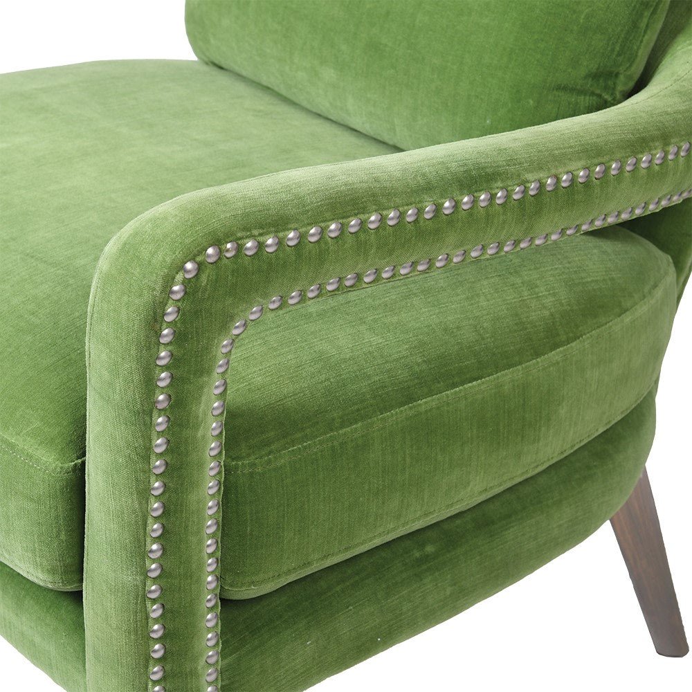 Charles Ted Emerald Haven Velvet Accent Chair - CharlesTed Home