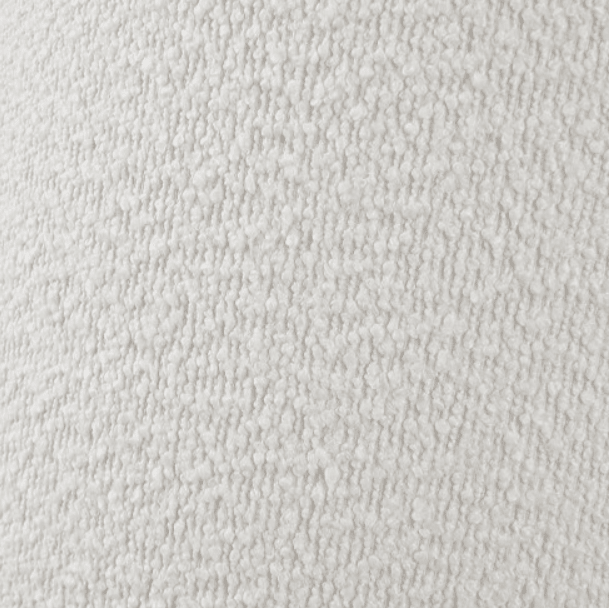 Charles Ted Esther Wooden Table Lamp with White Boucle Shade - CharlesTed Home